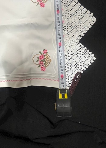 Etamin ve dantelli perde takımı - Görsel 8