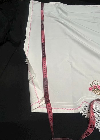 Etamin ve dantelli perde takımı - Görsel 4