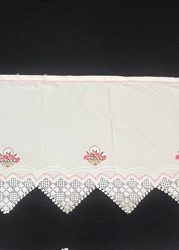 Etamin ve dantelli perde takımı - Görsel 6