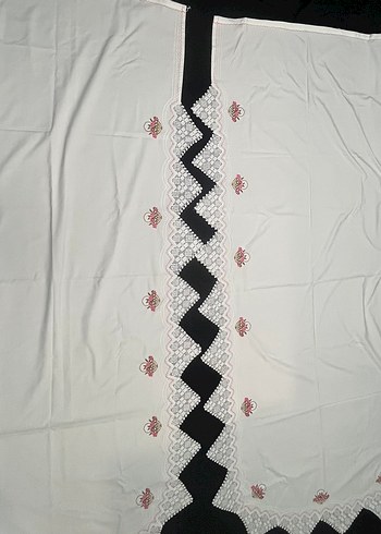 Etamin ve dantelli perde takımı - Görsel 3