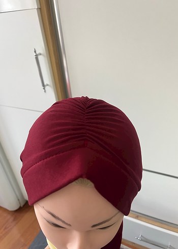 Bordo Kadın TESETTÜR BONE - Görsel 2