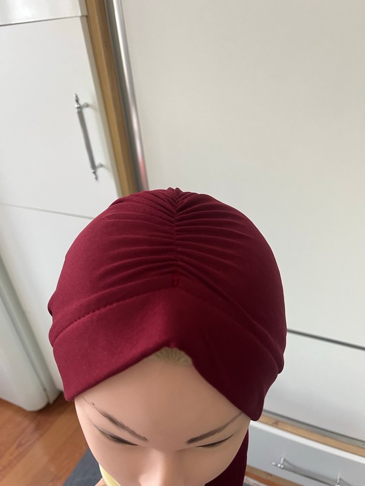 Bordo Kadın TESETTÜR BONE - Görsel 2