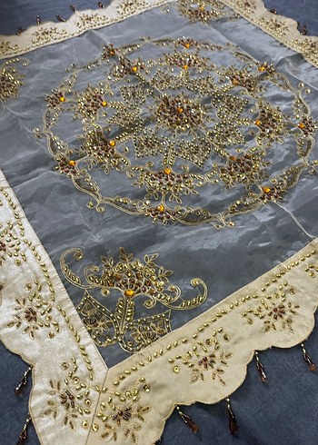 Boncuk işi salon takımı - Görsel 2