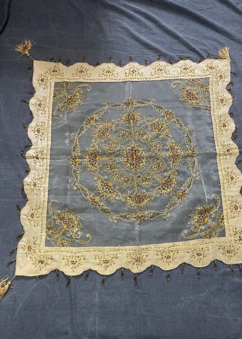 Boncuk işi salon takımı - Görsel 4