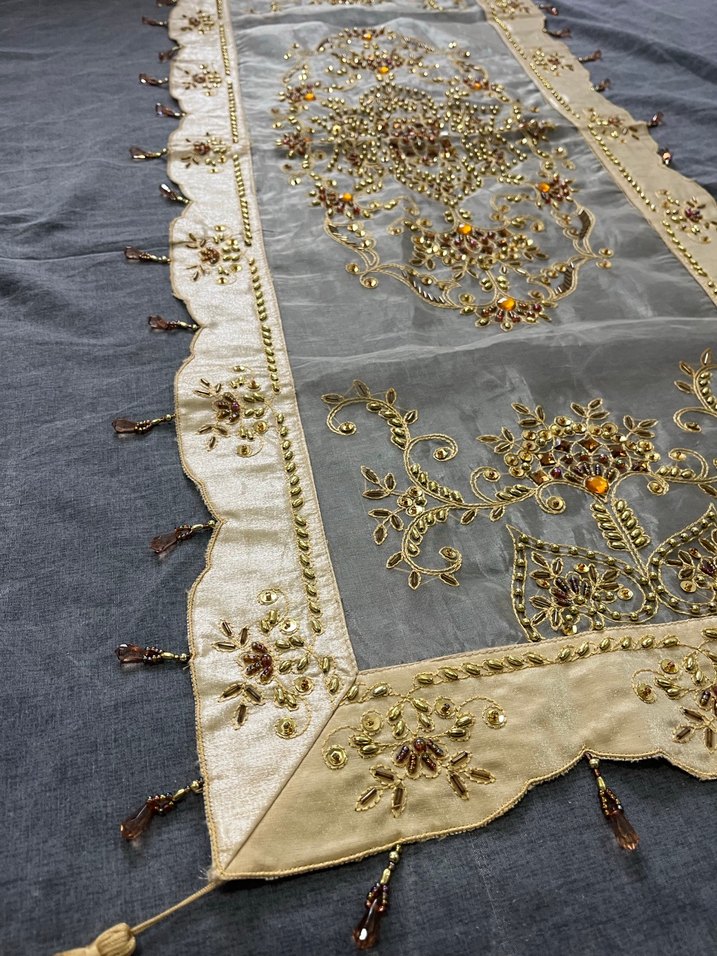 Boncuk işi salon takımı - Görsel 5