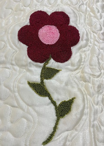 PUNCH İŞİ Beyaz Banyo Paspası Seti - Görsel 3