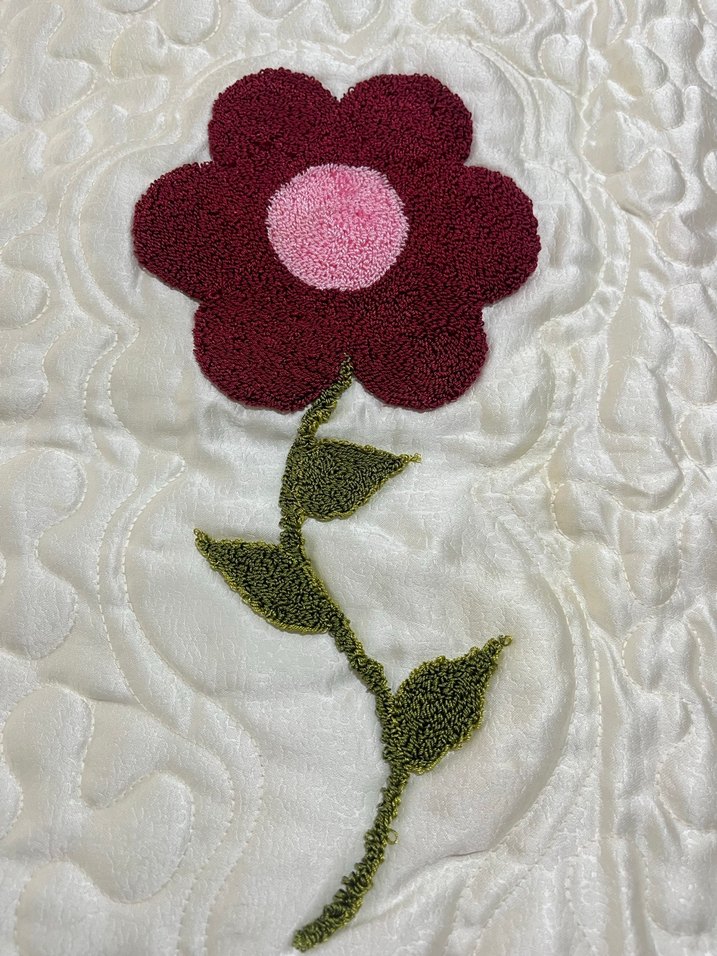 PUNCH İŞİ Beyaz Banyo Paspası Seti - Görsel 3