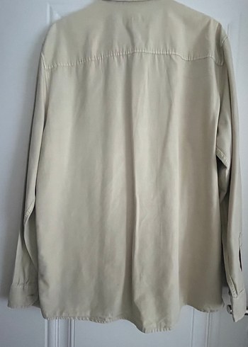 MAVİ Cep Detaylı Bej Gömlek Loose Fit - Görsel 6