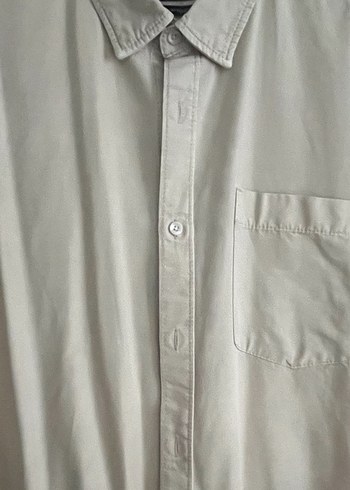 MAVİ Cep Detaylı Bej Gömlek Loose Fit - Görsel 3