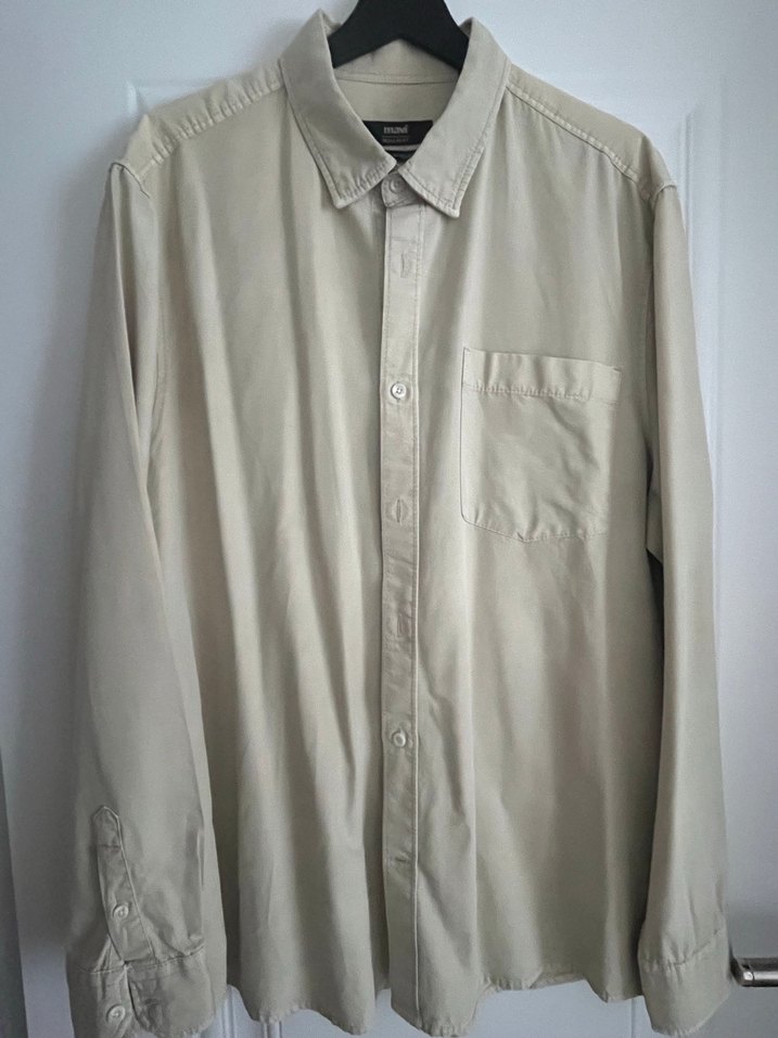 MAVİ Cep Detaylı Bej Gömlek Loose Fit - Görsel 2