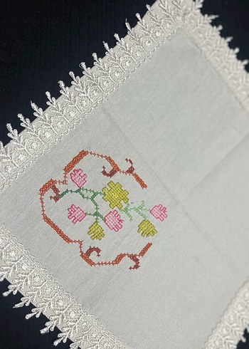 Etamin işlemeli salon takımı - Görsel 10