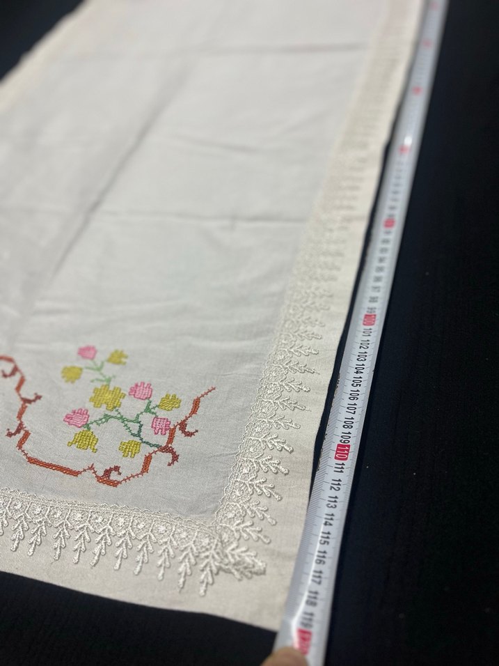 Etamin işlemeli salon takımı - Görsel 2