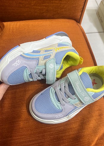 ErkekÇocuk Çok Renkli Bağcıklı Spor Ayakkabı - Görsel 3