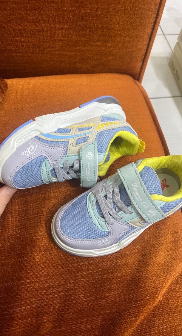 ErkekÇocuk Çok Renkli Bağcıklı Spor Ayakkabı - Görsel 3