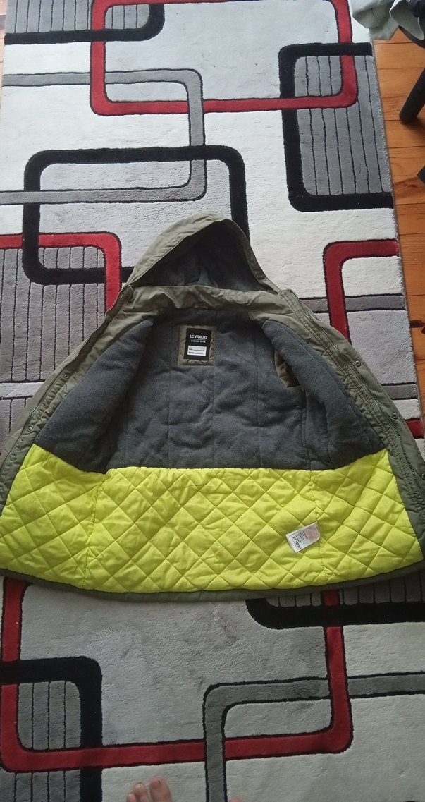 Gri Kapüşonlu Erkek Çocuk Ceketi - Görsel 2