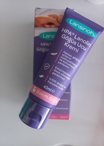 Lansinoh HPA Lanolin Göğüs Ucu Kremi 40ml - Görsel 2