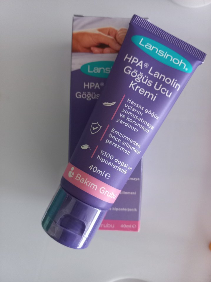 Lansinoh HPA Lanolin Göğüs Ucu Kremi 40ml - Görsel 2