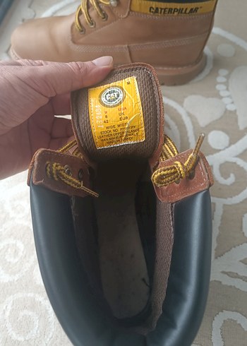 Caterpillar Kahverengi Bağcıklı Erkek Bot - Görsel 12