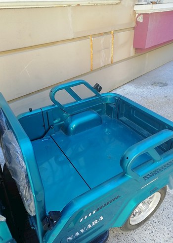 Mavi Elektrikli Üç Tekerlekli Bisiklet - Görsel 6