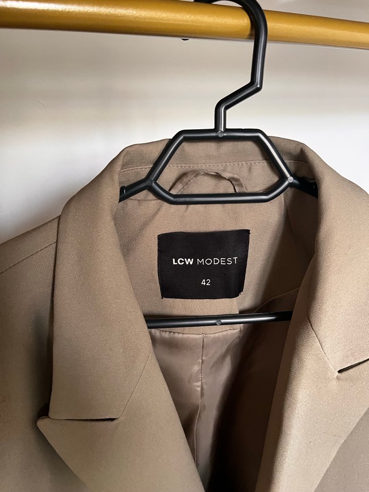 Yeşil Midi Kadın Blazer Ceket - Görsel 4