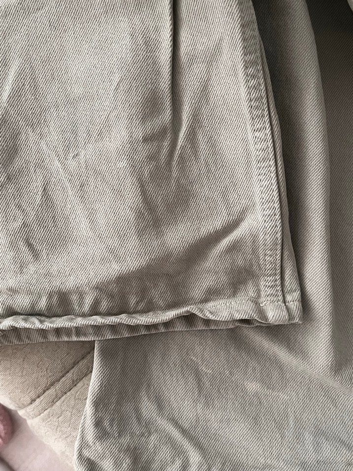 Mint Yeşili Midi Kadın Jean Pantolon - Görsel 5