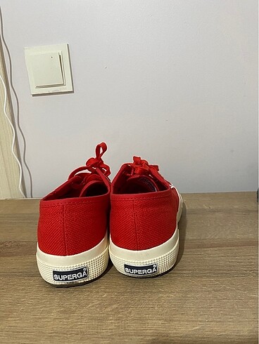 36 Beden kırmızı Renk KIRMIZI SUPERGA (sıfır ürün)