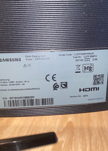 Samsung Kavisli Monitör - Görsel 3