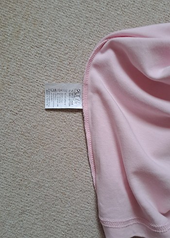 Kız Çocuk Pembe Uzun Kollu Basic Sweatshirt - Görsel 4