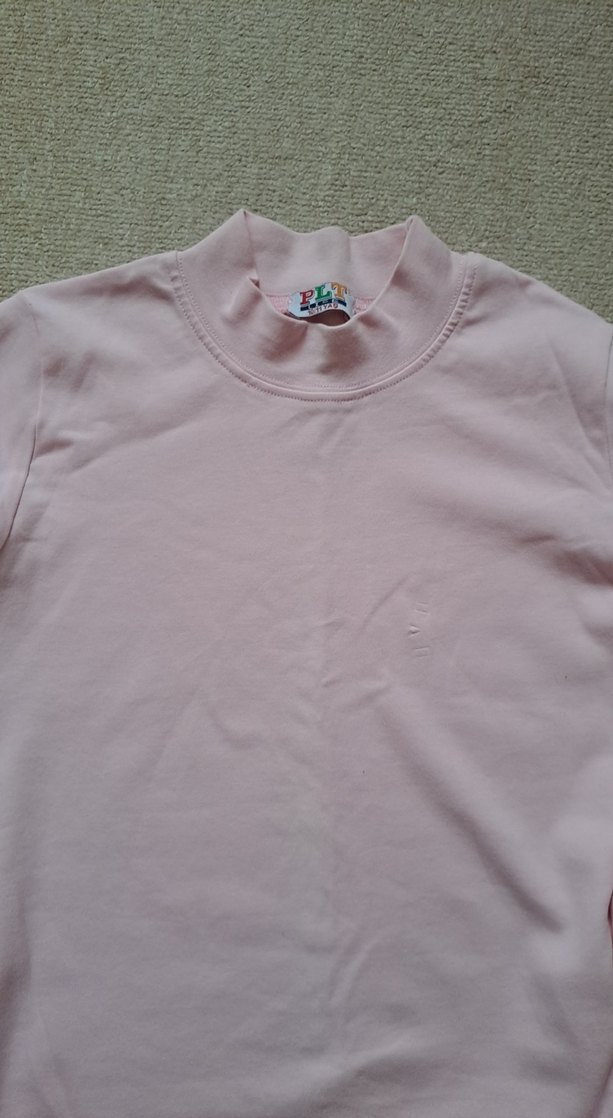 Kız Çocuk Pembe Uzun Kollu Basic Sweatshirt - Görsel 3