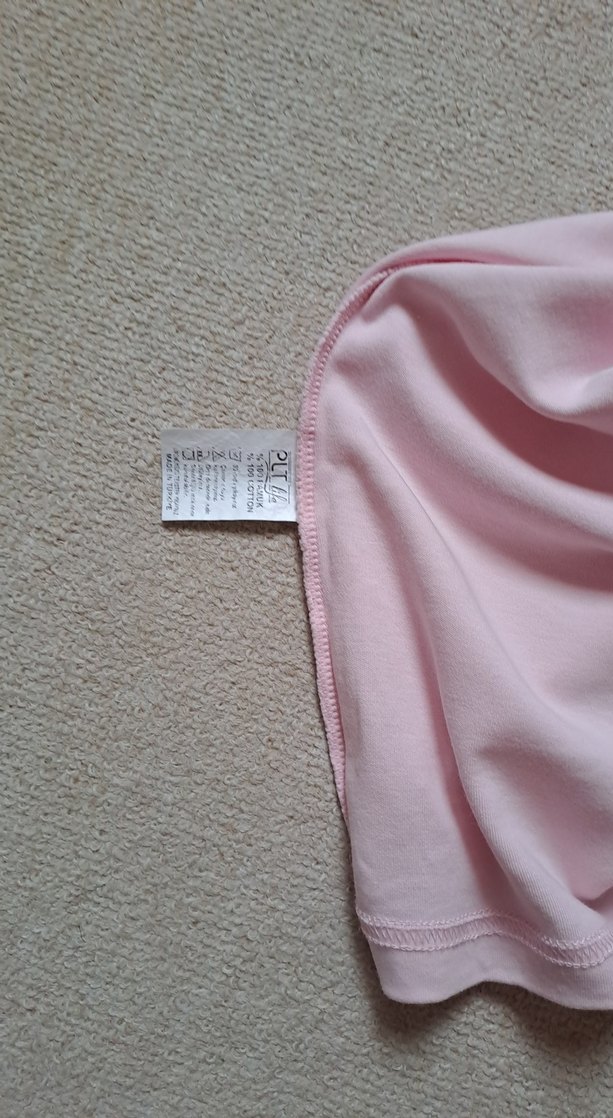 Kız Çocuk Pembe Uzun Kollu Basic Sweatshirt - Görsel 4