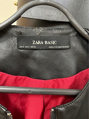 s Beden Zara deri ceket