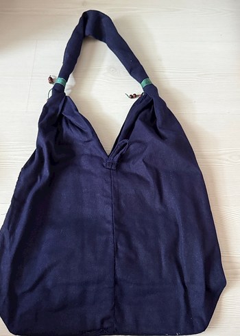 Nakışlı Bohem Kadın Kumaş Çanta - Görsel 2