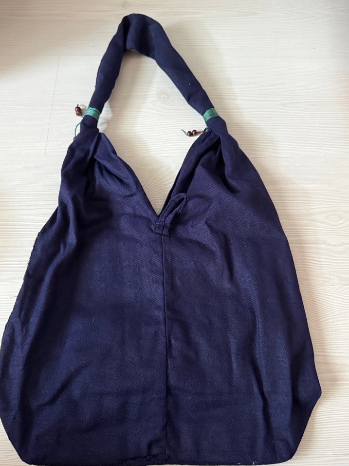 Nakışlı Bohem Kadın Kumaş Çanta - Görsel 2