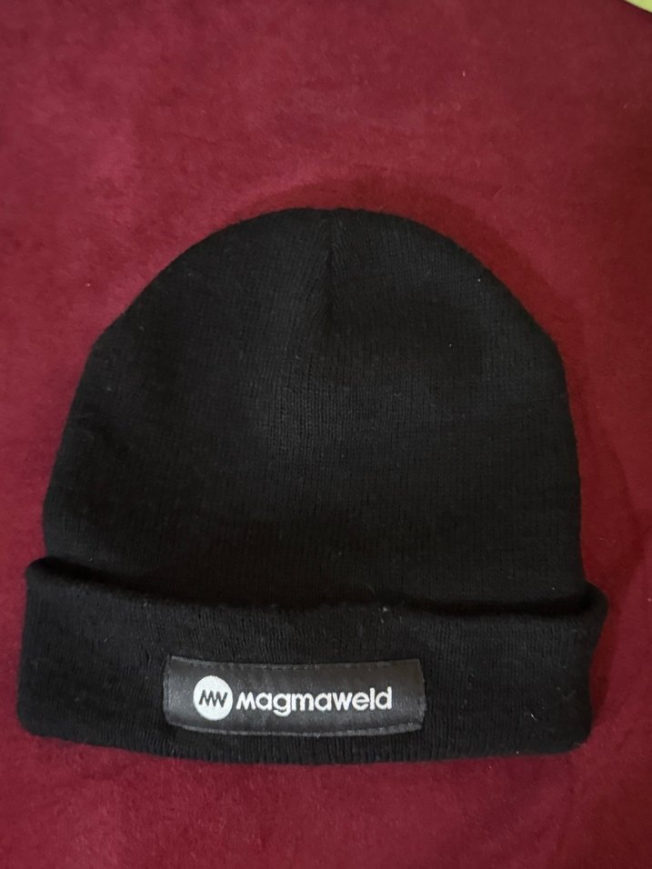 Gri Örgü Yün Kadın Bere CUTE Nakışlı - Görsel 3