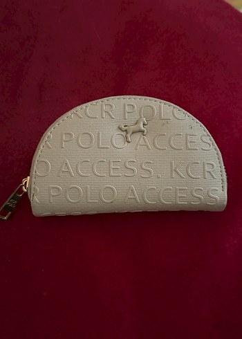 Bej Deri Fermuarlı Kadın Cüzdanı - Görsel 2