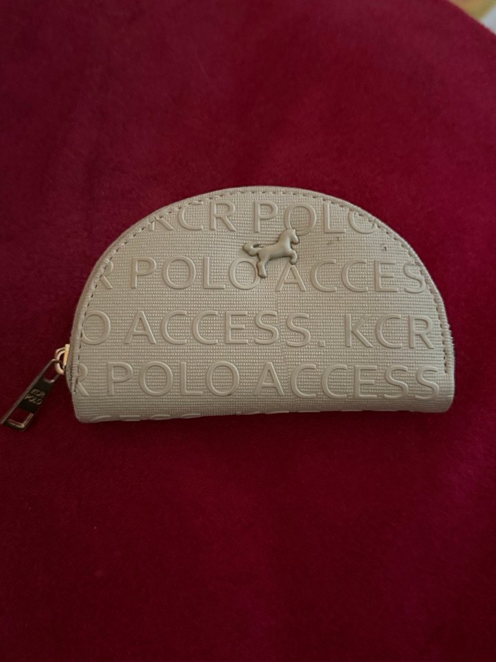 Bej Deri Fermuarlı Kadın Cüzdanı - Görsel 2