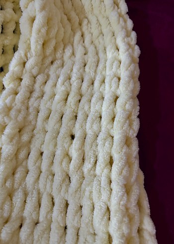 Kadın Örgü Bohem Tarzı Şal - Görsel 3