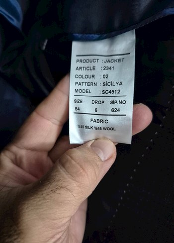 İpek Yün Karışımlı Blazer Ceket - Görsel 4