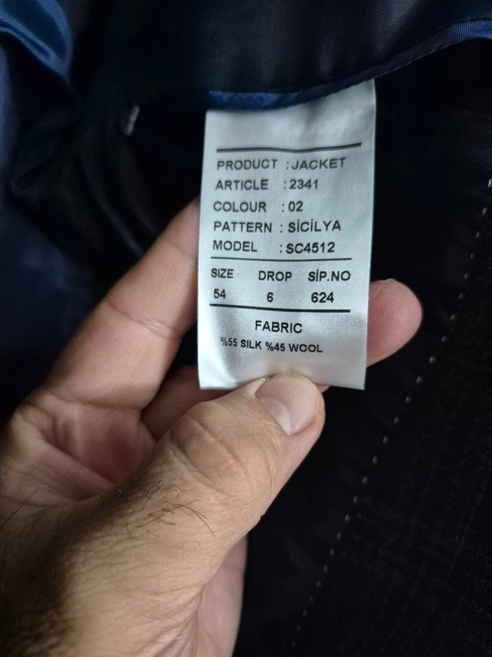 İpek Yün Karışımlı Blazer Ceket - Görsel 4