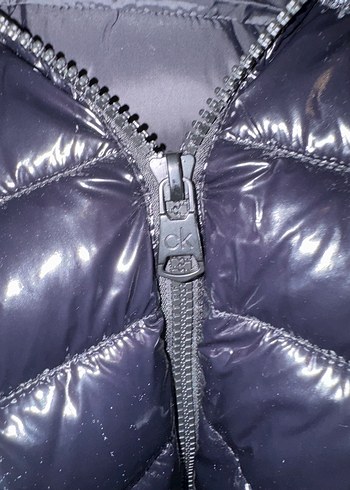 Sıfır Orijinal Calvin Klein Parlak Mont - Görsel 7