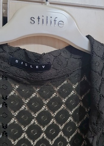 Düğmeli Siyah Uzun Kadın Ceket - Görsel 2