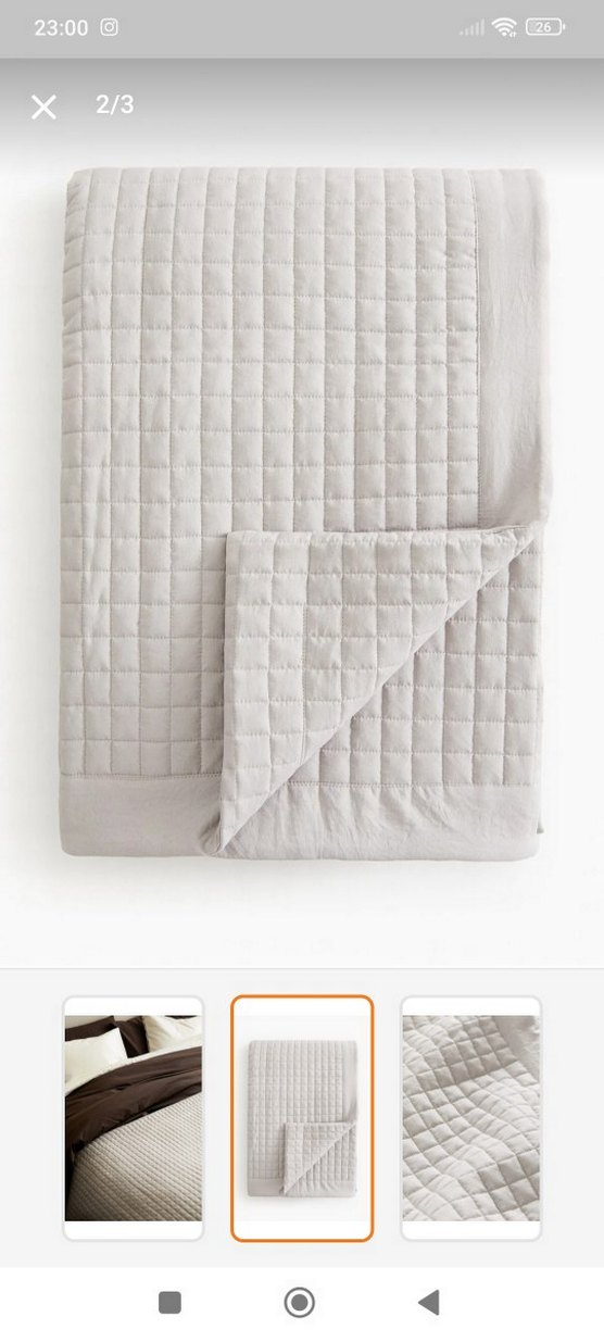 H&M tek kişilik yatak örtüsü - Görsel 2