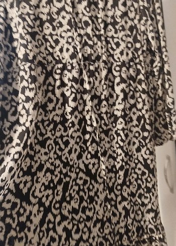 Bohem Yılan Desenli Uzun Elbise - Görsel 2