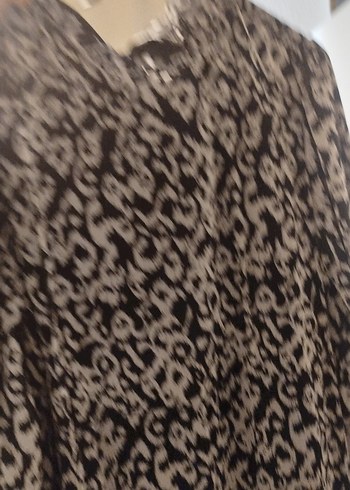 Bohem Yılan Desenli Uzun Elbise - Görsel 5