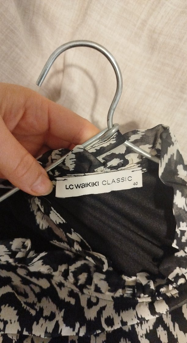 Bohem Yılan Desenli Uzun Elbise - Görsel 4