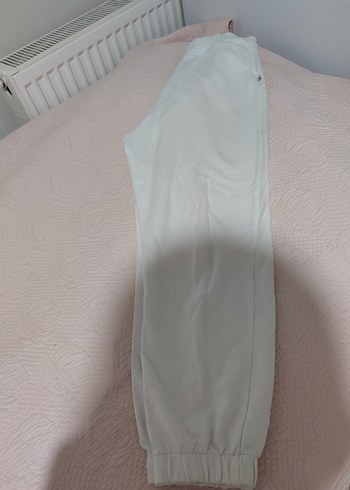 Kadın beyaz eşofman altı - Görsel 7