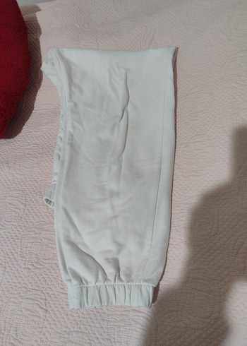 Kadın beyaz eşofman altı - Görsel 5