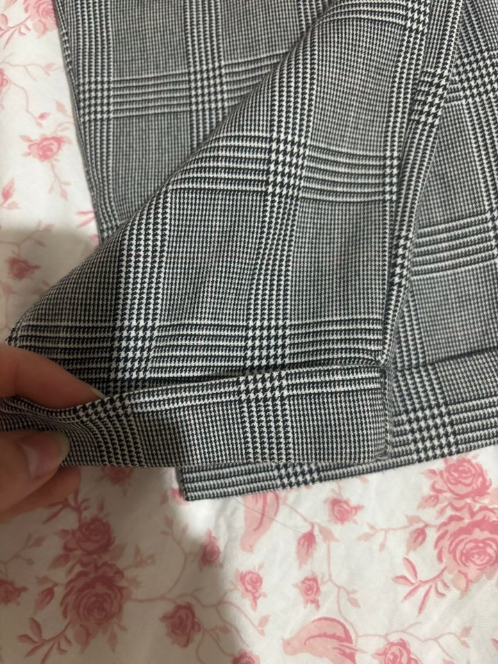 Gri Pamuklu Salaş Midi kız çocuk Kumaş Pantolon - Görsel 3