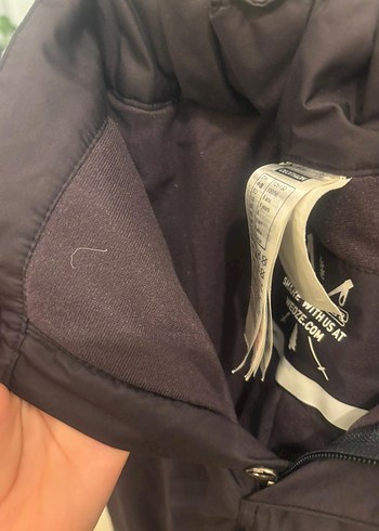 Siyah Bel Detaylı Unisex Kayak Pantolonu - Görsel 8