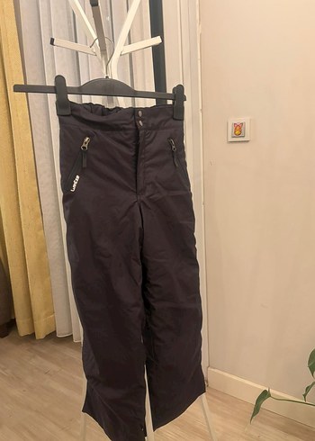 Siyah Bel Detaylı Unisex Kayak Pantolonu - Görsel 2